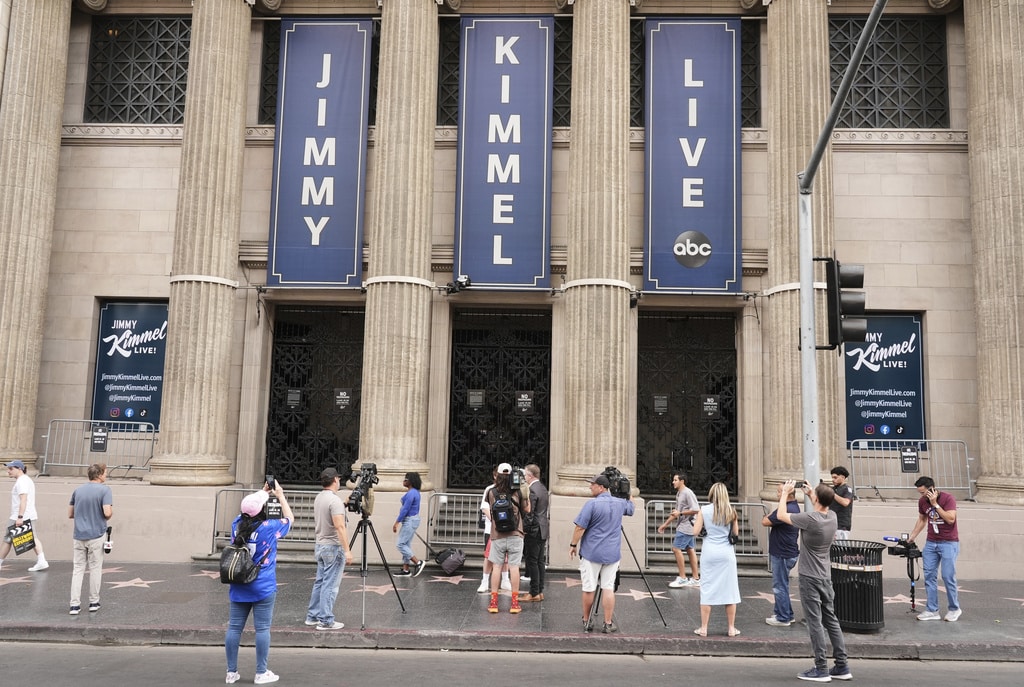 ABC suspends Jimmy Kimmel’s late-night show indefinitely over his remarks about Charlie Kirk’s killing