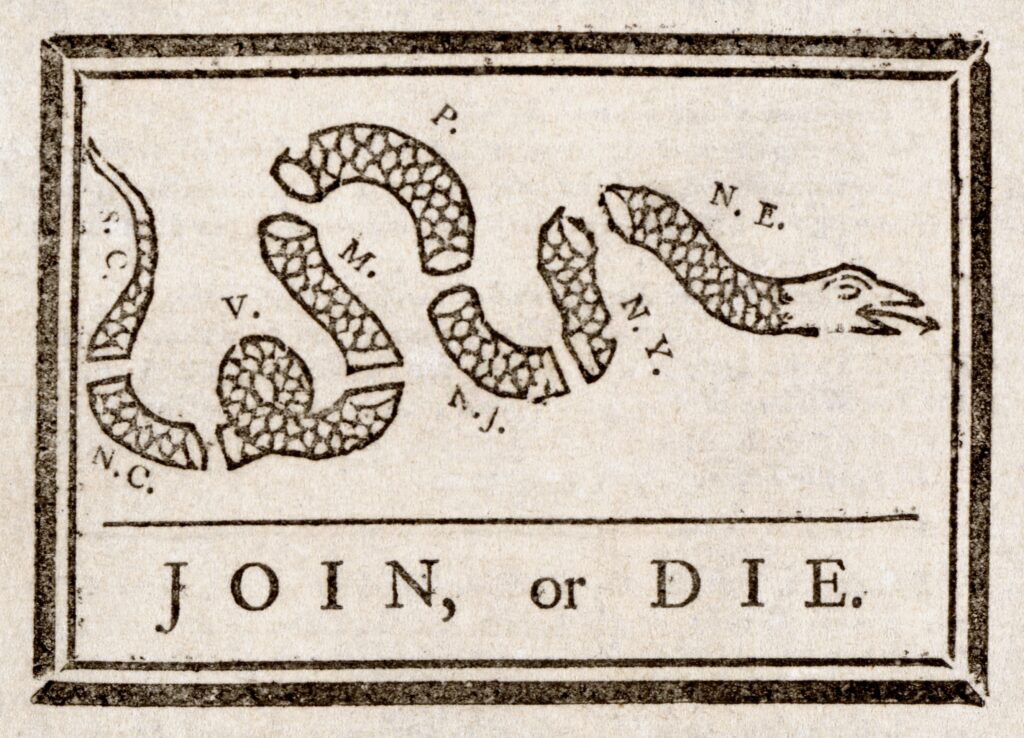 Join or Die Snake